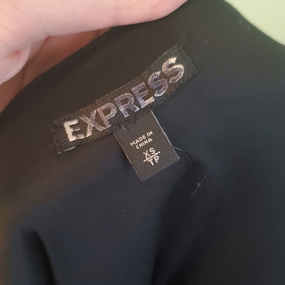 Express Black Metallic Embellished Mini Skirt - Picture 8 of 10